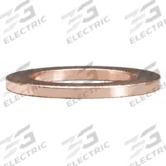SUR&R Brake Line Washer: Brake Line Washer, Copper, 25/32 in Outside Dia, 10 Pieces, 10 PK (MPN BRC147). Key specifications — Material: Copper; Product Type: Brake Line Washer; Brand: SUR&R; Color: Bronze.