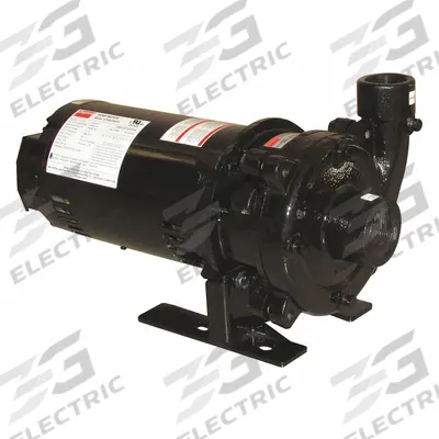Dayton Booster Pump: 1 hp, Three Phase, 230/460V AC, 26 gpm Best Efficiency Flow - Horizontal Booster Pumps