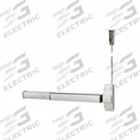 CORBIN RUSSWIN Concealed Vertical Rod: 48 in Max Door Wd, Stainless Steel (MPN ED5860B W048 630). Key specifications — Product Type: Exit Device; Ligature Resistance: Not Ligature-Resistant; Brand: CORBIN RUSSWIN; Exit Device Type: Concealed Vertical Rod; Outside Trim Type: Not Included; Exit Bar Style: Touchbar; ADA Compliant: Yes.
