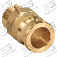Cam and Groove Adapter: 1 in Coupling Size, 1 in Hose Fitting Size, 1 in -11-1/2 Thread Size, MNPT (MPN G100-F-BR). Key specifications — Thread Size: 1 in -11-1/2; Brand: DIXON VALVE & COUPLING.