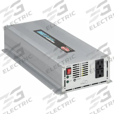 TUNDRA Inverter: Pure Sine Wave, Terminal Blocks, 1,200 W Continuous Output Power - Inverters