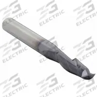 CLEVELAND Square End Mill: Carbide, TiAlN Coated, 2 Flute, 3/16" Mill Dia, 5/16" LOC, 2" OAL (MPN C81017)