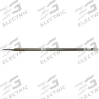 HAKKO Soldering Tip: T15 Series, Bent Chisel, 1 mm W, 3 mm Lg (MPN T15-1605). Key specifications — Brand: HAKKO; Compatible Handpiece Manufacturer Model Number: FM-2028; Manufacturer Part Number: T15-1605.