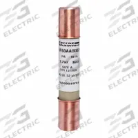 MERSEN Medium Voltage Fuses: 9F60 Series, R-Rated, 2.75 kV AC, 2 A, Gen Purpose, Indicating (MPN 9F60AAB002). Key specifications — Series: 9F60; Brand: MERSEN.