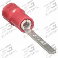 POWER FIRST Pin Terminal: Red, Vinyl, 0.079 in Pin Dia (MPN 5UGP3). Key specifications — Seam Style: Butted; Brand: POWER FIRST; Manufacturer Part Number: 5UGP3.