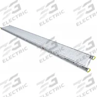 WERNER Scaffolding Stage (MPN 2712). Key specifications — Color: Silver; Series: 2700; Brand: WERNER; Deck Material: Aluminum; Frame Material: Aluminum.