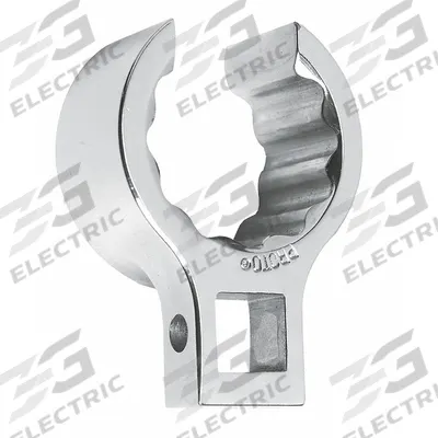 PROTO Crowfoot Socket Wrench: Alloy Steel, Chrome, 3/8 in Drive Size, 11/16 in Head Size - SAE Flare Nut Crowfoot Wrenches