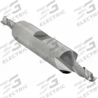 OSG Square End Mill: Cobalt, Double End, 2 Flute, 3.5 mm Mill Dia, 11.11 mm LOC, 79.3 mm OAL (MPN 5828100)