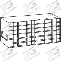Freezer Rack: 21 1/4 in Overall Lg, 5 1/2 in Overall Wd, Stainless Steel, Locking Rods (MPN RML66A). Key specifications — Includes: Locking Rods; Material: Stainless Steel; Product Type: Freezer Rack; Brand: ARGOS TECHNOLOGIES.