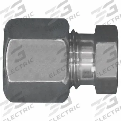 BRENNAN INDUSTRIES Compression Fitting Plug: 10 mm OD size, M18x1.5 Thread Size, Compression - Flareless Bite-Type Stainless Steel Compression Fittings