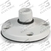 EDWARDS SIGNALING Threaded Footing: Tower Light Base, For 200 Class, 1 5/16 in Overall Ht, 270THF. Key specifications — Brand: EDWARDS SIGNALING; Compatible with Series: 200 Class; Connection Type: Interlock; Housing Color: Gray; IP Rating: IP65; Mounting Location: Threaded Mount; Manufacturer Part Number: 270THF; Includes: Gasket.