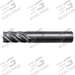 CLEVELAND Corner Radius End Mill: Carbide, 5 Flute, 3/4" Mill Dia, 1" LOC, 0.015" Rad, 3" OAL (MPN C60511)