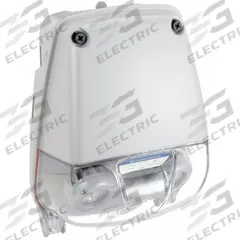 Emergency Light: 6.6 W Lamp Watt, 20.5 W Emergency Watt, 120 to 347V AC, 2 Lamp Heads, Plastic, Gray (MPN EXTL SP640L UVOLT LTP HO SDRT). Key specifications — Input Voltage: 120 to 347V AC; Housing Material: Plastic; Mounting Type: Surface; Housing Color: Gray; Lighting Technology: LED; CA Title 20 Compliant: Yes; Environmental Rating: Wet Location Rated; Remote Capable: Yes.