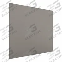 HADRIAN Partition Panel: Stainless Steel, Powder-Coated, Light Gray, 58 in Ht, 46 in Wd, 1 in Thick (MPN 530046-535). Key specifications — Door Swing: Left Hand In/Right Hand Out; Brand: HADRIAN; Color: Light Gray; Finish/Texture: Powder-Coated.