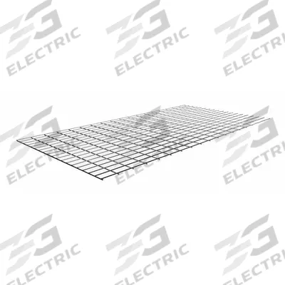 NASHVILLE WIRE Decking: 72 in x 36 in, 500 lb Load Capacity, Steel, 5 ga Decking, Gray - Wire Decking for Boltless Shelving