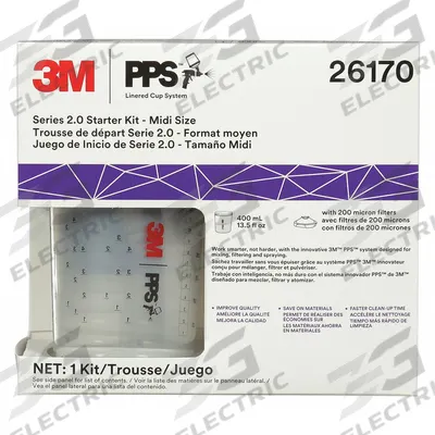 3M Spray Gun Cup Liner Kit: Spray Gun Cup Liner Kit, PPS, Plastic - Liners for Spray Gun Cups