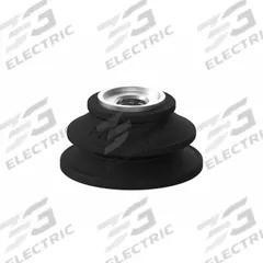 PIAB Vacuum Pad: Bellows, w/o Adapter, 40 mm Pad Dia, Nitrile/PVC, Black, 60A, PAB (MPN S.PAB40NP60.XXX.00). Key specifications — attr1019101: S.PAB40NP60.XXX.00; attr1019103: PIAB; attr1019107: 60A.