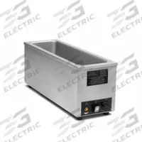 Food Warmer: 8.7 qt Capacity, 500 W Watt, Silver, 9 1/4 in Overall Ht, 7 5/8 in Overall Wd, 72013. Key specifications — Brand: VOLLRATH; Color: Silver; Manufacturer Part Number: 72013; Product Type: Food Warmer; Voltage: 120V AC.
