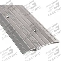 NATIONAL GUARD Door Threshold: Saddle, Aluminum, 6 ft Lg (MPN 8425-72). Key specifications — Brand: NATIONAL GUARD; Transition Type: Fluted.