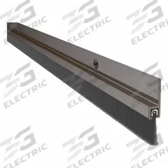 PEMKO Door Sweep: Brush Insert, Aluminum, 84 in Lg, 1/4 in Wd, Aluminum (MPN 18061DNB84). Key specifications — Brand: PEMKO.