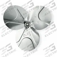 DAYTON Propeller: Clockwise Facing Discharge, 12 in Propeller Dia. (In.), 3 Blades, Aluminum (MPN 2C842). Key specifications — Brand: DAYTON.