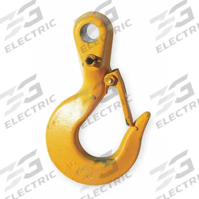 HARRINGTON Top Hook Assembly: Electric Chain Hoists, 1,000 lb Compatible Load Capacity - Top Hooks for Hoists
