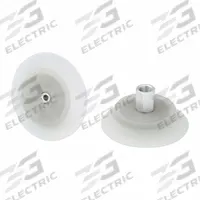 SCHMALZ Vacuum Pad Assembly: Flat, 1/4 in NPT Vacuum Port, 77.2 mm Pad Dia, Clear, 38.5 mm Pad Ht (MPN 10.01.01.15145). Key specifications — attr1019136: 10.01.01.15145; attr1019138: SCHMALZ; attr1019139: 55 A.