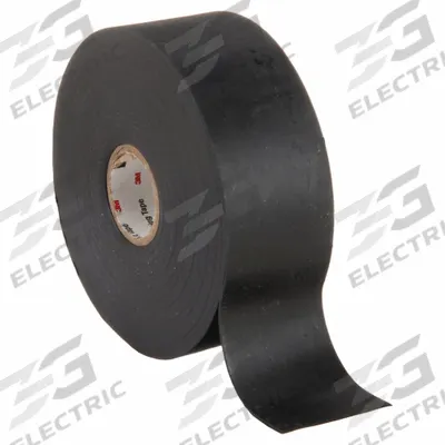 3M Electrical Tape: 1 1/2 in Wd, 10 yd Lg, 30 mil Thick, Ethylene Propylene Rubber - High-Voltage Electrical Tape