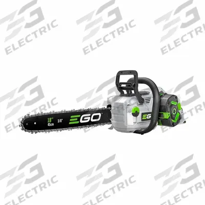 EGO Chainsaw: 18 in Bar Lg, Top Handle, Auto Chain Oiler, 6.0 Ah Battery Capacity - Battery-Powered Chainsaws