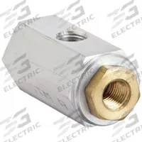 CONRADER Discharge Valve: 1/2 in Inlet Size, 1/2 in Outlet Size, 1/2 in Exhaust Size, Aluminum (MPN DBD2-1212). Key specifications — attr60167: DBD2-1212; attr60170: CONRADER; attr60179: Aluminum.