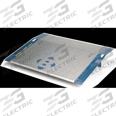 BLUFF Dock Plate: 9,450 lb Load Capacity, 36 in Overall Lg, 72 in Overall Wd - Dock Plates