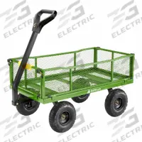 GORILLA cart: 900 lb Cap, 40 in L x 21 in W x 13 in H Deck, D-Shaped, 14 ga Frame, Green (MPN GCG-9004T). Key specifications — Brand: GORILLA; Color: Green.