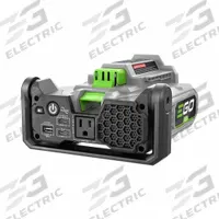 EGO Power Inverter: 120V DC, 3 Ports, EGO POWER+ Batteries (MPN PAD5000). Key specifications — attr1255707: EGO POWER+ Batteries; attr1255721: 120V DC; attr1255720: EGO.