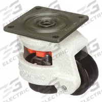 Plate Caster: Nylon Tread, 2 in Wheel Dia, 3 1/4 in Mounting Ht, Swivel, 550 lb Load Capacity (MPN 24WK16). Key specifications — Brand: APPROVED VENDOR.