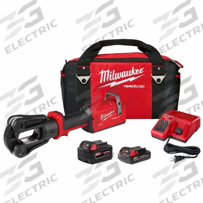 MILWAUKEE Guillotine Crimper Kit: 18 V, Die Head, 600 kcmil Max Copper, For Kearney/U Dies - Milwaukee Crimpers