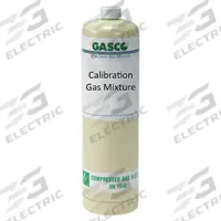 GASCO Calibration Gas: Air, Disposable, +/-5% Accuracy, C2HCl2F, Calibration Gas, Calibration Gas (MPN X02AI99CP3400A0). Key specifications — For Use With: All OEM Gas Detectors; Background Gas: Air; Brand: GASCO; CGA Number: CGA 600; Gas Mixture: Refrigerant R-123a 50 ppm; Reusability: Disposable.