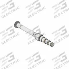 PARKER Spool Valve: Steel, Screw-In, Three Positions, Tandem Center Center Position, Four-Way (MPN GS045700ND). Key specifications — attr1012059: GS045700ND; attr1250696: GS04 57D; attr1011660: Nitrile; attr1011634: Steel; attr1011635: PARKER; attr1011636: Steel; attr1011647: 1.43; attr1011644: C10-4.