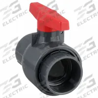 SPEARS Manual Two-Way Ball Valve: 3 in, PVC, Straight, Socket x Socket, 150 psi Max. Pressure (CWP) (MPN 2122-030). Key specifications — attr1008170: SPEARS; attr1017899: Tee.