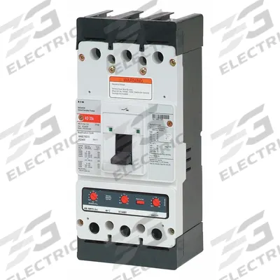 EATON Molded Case Circuit Breaker: 350 A Amps, 65kA at 240V AC, Fixed, ABC, Line/Load Lug - K-Frame Eaton Molded Case Circuit Breakers