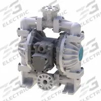 SANDPIPER Air Operated Double Diaphragm Pump: Polypropylene Body, 1 in, Flange Connection, 63 gpm (MPN SPE10BPPB0BP000UC1). Key specifications — Brand: SANDPIPER; Seat Material: PP; Check Valve Material: Buna-N.
