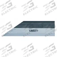 INSIZE Straight Edge: Metric/SAE, Not Certified, Satin, Stainless Steel, 2.6 micron, 1/4 in Wd (MPN 4700-150). Key specifications — attr950661: Chrome; attr950654: 2.6 micron; attr950652: Satin; attr950657: Metric/SAE; attr950658: Stainless Steel; attr950647: Not Certified; attr950649: Beveled; attr950662: INSIZE.