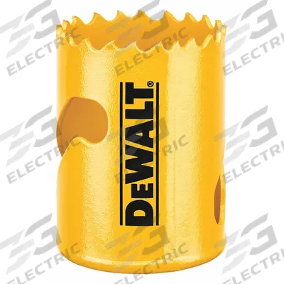 DEWALT Hole Saw: 1 3/4 in Saw Dia., 4/5 Teeth per Inch, 1 3/4 in Max. Cutting Dp - Multi-Material-Cutting Hole Saws without Arbor
