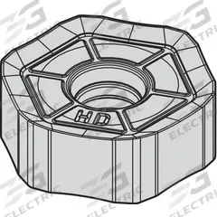 WIDIA Hexagon Milling Insert: HNGJ53511ANSNHD, HNGJ090543ANSNHD (MPN 3564083)