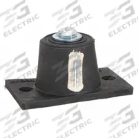 MASON Floor-Mount Vibration Isolator: Neoprene, 380 lb Capacity, 1 7/8 in Ht, 2 5/16 in Wd, White (MPN 4C988). Key specifications — Brand: MASON; Screw Size: 3/8 in.