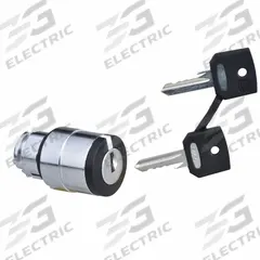 SCHNEIDER ELECTRIC Keyed Selector Switch: 3 Position, 22 mm Panel Mounting Size, Series XB4 (MPN ZB4BG1). Key specifications — Manufacturer Part Number: ZB4BG1; Brand: SCHNEIDER; Switch Action: Momentary/Maintained/Maintained; Key Removal Position: Right.