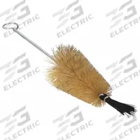 Centrifuge Brush: 12 in Overall Lg, Nylon, Natural, 3/4 in Bristle Lg (MPN 06136). Key specifications — Brand: TANIS; Non-Sparking: No; Bristle Color: Natural; Bristle Material: Nylon.