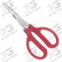 CLAUSS Shears: Ambidextrous, 7 in Overall Lg, Straight, Stainless Steel, Pointed, Red (MPN 18001). Key specifications — attr308500: Stainless Steel; attr308502: Red; attr308505: Ambidextrous; attr308522: Floral; attr324896: CLAUSS.