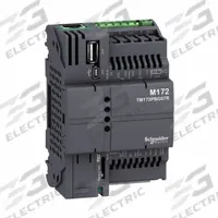 SCHNEIDER ELECTRIC PLC: (2) Analog/(2) Digital, (3) Digital (MPN TM172PBG07R). Key specifications — attr211240: SCHNEIDER; attr1072668: Clock Included; attr1075934: Serial Link; attr1075941: (2) Analog; attr1075943: (3) Digital.