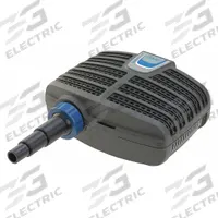 Pond Pump: 5/64 hp, 120V AC, Plastic housing, 9.5 ft Max Head (MPN 57620). Key specifications — Pump Type: Pond and Garden Pump; Series: AquaMax Eco Classic 1900; Brand: OASE; Manufacturer Part Number: 57620; Nameplate Voltage: 120V AC; Discharge Connection: 2 in Barbed.