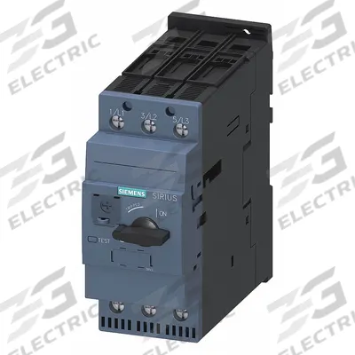 Siemens Manual Motor Starter: Non-Reversing, 3 Poles, 65 A, Thermal Protection - Non-Reversing Starters with Thermal Overloads